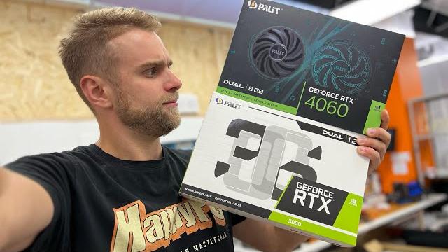 Что лучше RTX3060 12GB или RTX4060 8GB? Что лучше RTX3060 12GB или RTX4060 8GB?