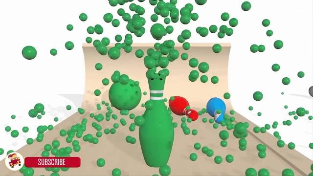 Learn Colors with 3D Bowling Learn Colors with 3D Bowling