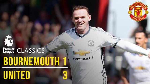 Bournemouth 1-3 Manchester United (16/17) | Premier League Classics | Manchester United Bournemouth 1-3 Manchester United (16/17) | Premier League Classics | Manchester United