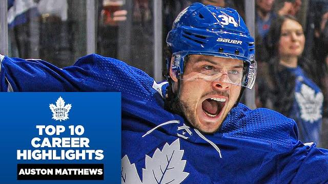 Auston Matthews' Top 10 Career Plays Auston Matthews' Top 10 Career Plays