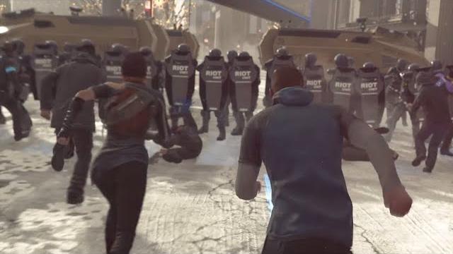 Detroit Become Human - Androids vs Police Epic Battle Detroit Become Human - Androids vs Police Epic Battle