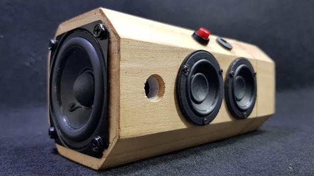 Building Bluetooth Speaker with Wooden Tea Box Building Bluetooth Speaker with Wooden Tea Box