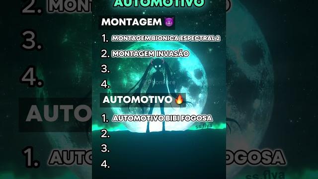 Montagem vs Automotivo Phonk! Montagem vs Automotivo Phonk!
