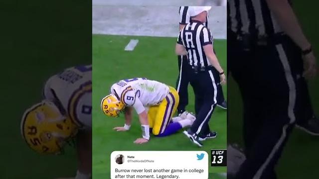 The moment that changed Joe Burrow | #shorts The moment that changed Joe Burrow | #shorts