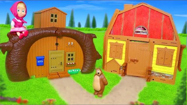 Masha and the Bear Houses for Kids Masha and the Bear Houses for Kids
