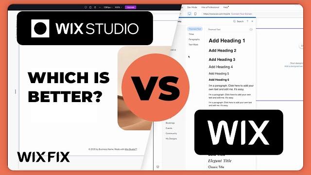 Classic Wix VS Wix Studio | Wix Fix Classic Wix VS Wix Studio | Wix Fix
