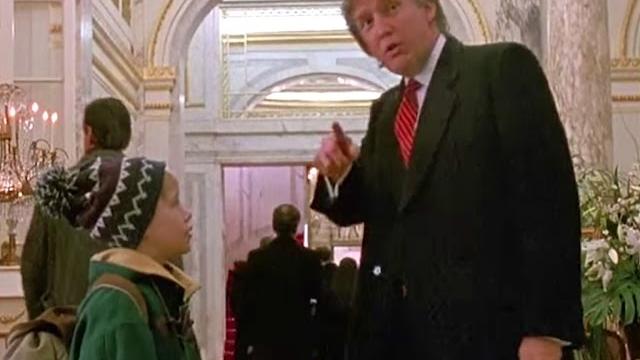 Дональд Трамп в фильме “Один дома 2“ Дональд Трамп в фильме “Один дома 2“