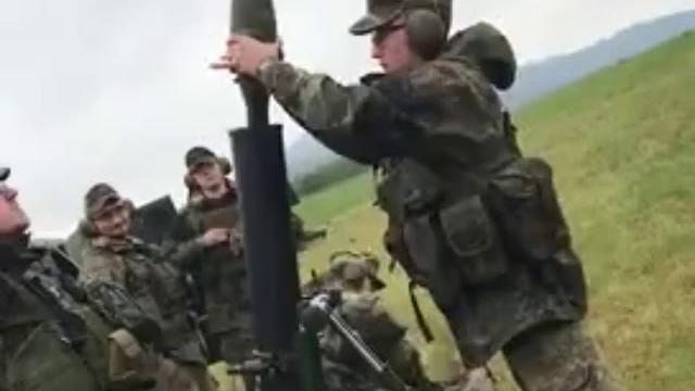 Неудачный выстрел из миномёта :3 Неудачный выстрел из миномёта :3