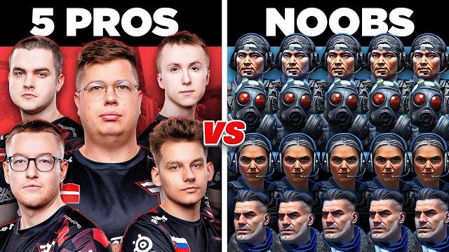 How Many NOOBS to Beat a CS2 PRO TEAM! How Many NOOBS to Beat a CS2 PRO TEAM!