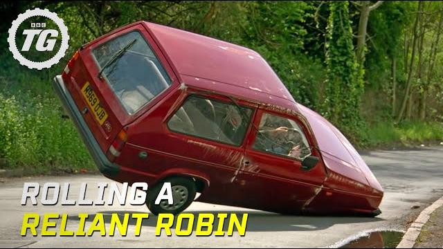 Rolling a Reliant Robin | Top Gear | BBC Rolling a Reliant Robin | Top Gear | BBC