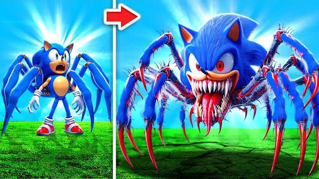 Upgrading Sonic To SPIDER SONIC In GTA 5! Upgrading Sonic To SPIDER SONIC In GTA 5!