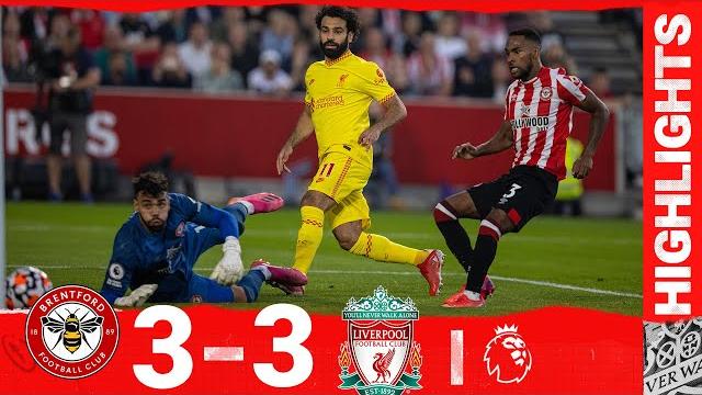 Highlights: Brentford 3-3 Liverpool | Salah scores 100th Liverpool league goal but Reds held Highlights: Brentford 3-3 Liverpool | Salah scores 100th Liverpool league goal but Reds held