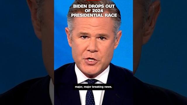 Biden drops out of 2024 presidential race Biden drops out of 2024 presidential race