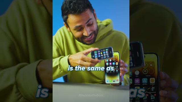iPhone 1 vs iPhone 14 Pro Max iPhone 1 vs iPhone 14 Pro Max