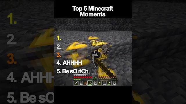 Top 5 Minecraft Moments Top 5 Minecraft Moments