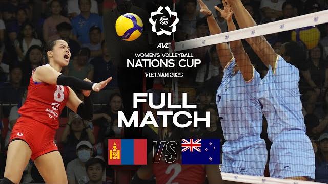 Mongolia vs. New Zealand - Pool Play | AVC Women's Nations Cup Mongolia vs. New Zealand - Pool Play | AVC Women's Nations Cup