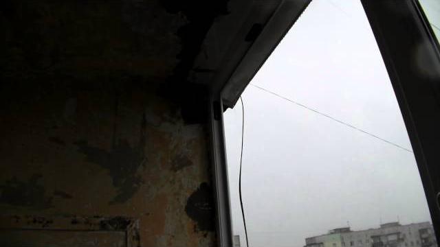 Проблемный балкон, затекание воды на потолке. Проблемный балкон, затекание воды на потолке.