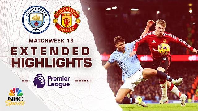 Manchester City v. Manchester United | PREMIER LEAGUE HIGHLIGHTS | 12/15/2024 | NBC Sports Manchester City v. Manchester United | PREMIER LEAGUE HIGHLIGHTS | 12/15/2024 | NBC Sports