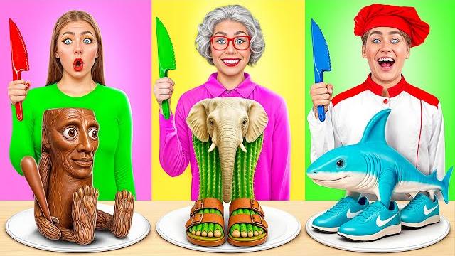 Кулинарный Челлендж: Я против Бабушки | Удивительные Кулинарные Лайфхаки от Multi DO Challenge Кулинарный Челлендж: Я против Бабушки | Удивительные Кулинарные Лайфхаки от Multi DO Challenge