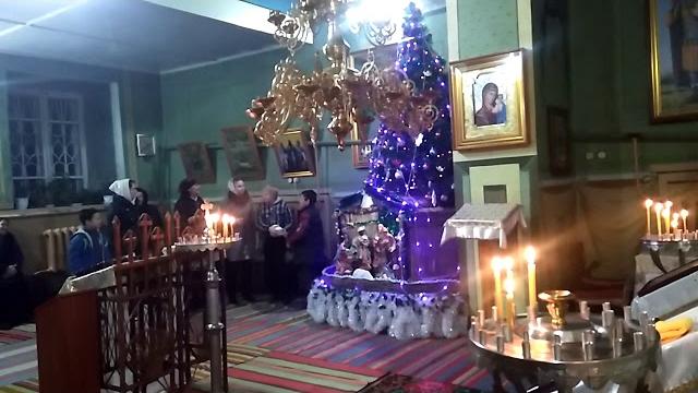 Колядки на старый новый год в монастыре Колядки на старый новый год в монастыре