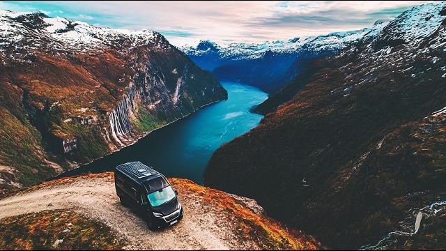 Cozy Van Life Camping Off-Grid in Viking Fjords & Heavy Rain Storms. Across Mountains & Through Snow Cozy Van Life Camping Off-Grid in Viking Fjords & Heavy Rain Storms. Across Mountains & Through Snow