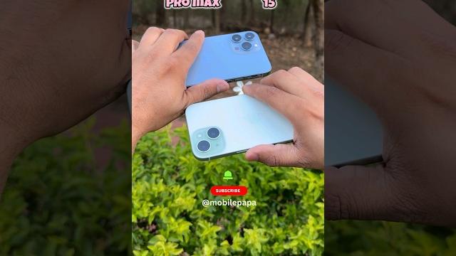 Iphone 13 pro max vs Iphone 15 Camera Test #shorts Iphone 13 pro max vs Iphone 15 Camera Test #shorts