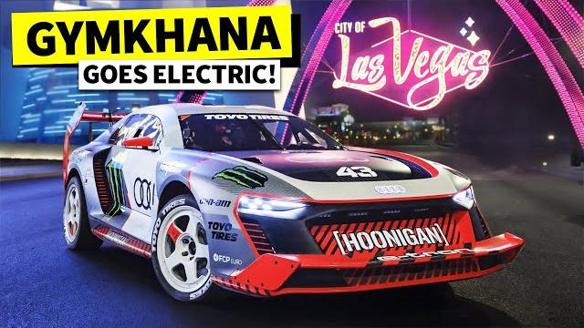 Ken Block’s ELECTRIKHANA: High Stakes Playground; Las Vegas, in the Audi S1 HOONITRON Ken Block’s ELECTRIKHANA: High Stakes Playground; Las Vegas, in the Audi S1 HOONITRON