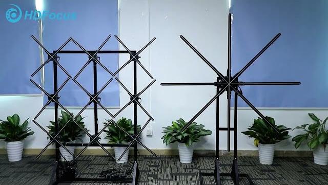 Biggest 180cm 3D Hologram Fan with 3D effect Biggest 180cm 3D Hologram Fan with 3D effect