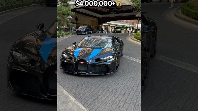 A $4M+ Bugatti Chiron Super Sport in Las Vegas! #cars A $4M+ Bugatti Chiron Super Sport in Las Vegas! #cars