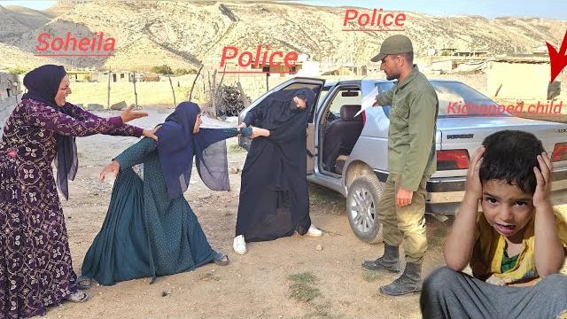 ️️The police, with the help of the operator, arrive to arrest Hamza's mother for kidnapping. ️️The police, with the help of the operator, arrive to arrest Hamza's mother for kidnapping.