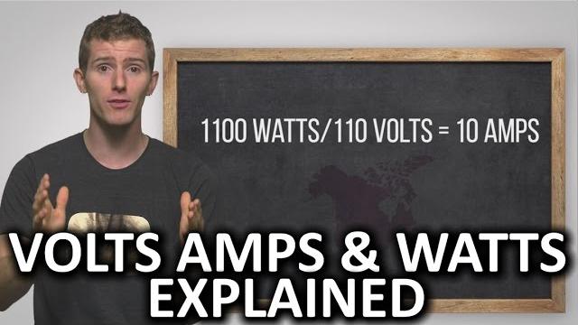 Volts, Amps, and Watts Explained Volts, Amps, and Watts Explained