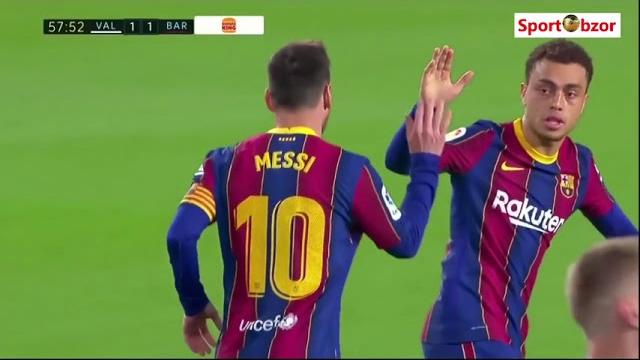 Обзор матча Валенсия-Барселона(2:3). Обзор матча Валенсия-Барселона(2:3).
