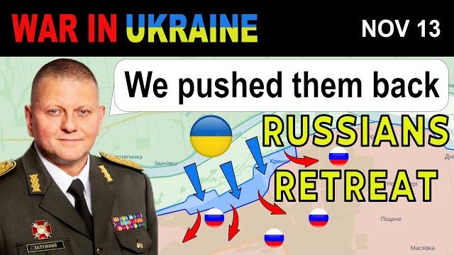 13 Nov: Excellent! Ukrainians CHASE RUSSIANS INTO THE FOREST | War in Ukraine Explained 13 Nov: Excellent! Ukrainians CHASE RUSSIANS INTO THE FOREST | War in Ukraine Explained
