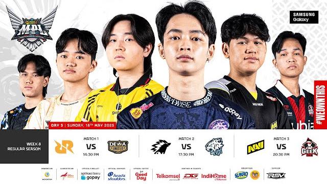 LIVE | MPL ID S15 | Regular Season Day 3 Week 8 | English LIVE | MPL ID S15 | Regular Season Day 3 Week 8 | English