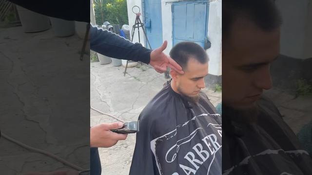 Стрижка полубокс, переход с нуля #мужскаястрижка Стрижка полубокс, переход с нуля #мужскаястрижка