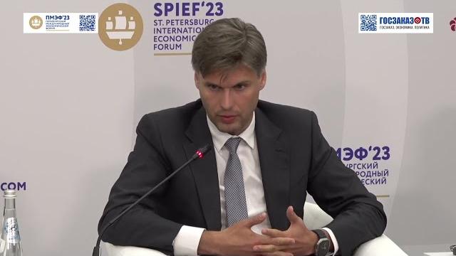 ПМЭФ 2023: Грузовые беспилотные перевозки. Баканов Дмитрий, заместитель Министра транспорта РФ ПМЭФ 2023: Грузовые беспилотные перевозки. Баканов Дмитрий, заместитель Министра транспорта РФ
