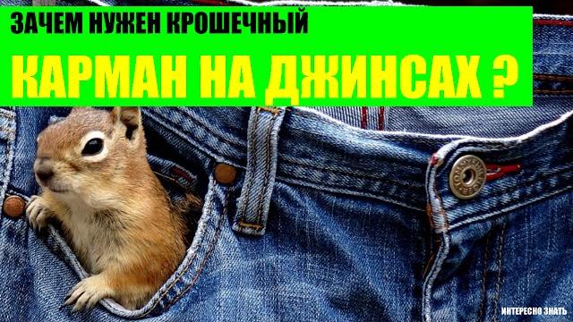Зачем нужен крошечный карман на джинсах? Зачем нужен крошечный карман на джинсах?