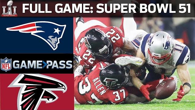 Super Bowl 51 FULL GAME: New England Patriots vs. Atlanta Falcons Super Bowl 51 FULL GAME: New England Patriots vs. Atlanta Falcons