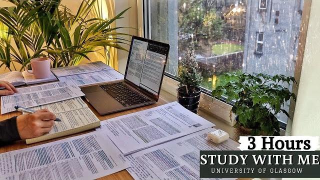3 HOUR STUDY WITH ME | Background noise, Rain Sounds, 10-min break, No Music 3 HOUR STUDY WITH ME | Background noise, Rain Sounds, 10-min break, No Music