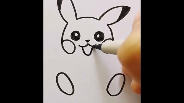 Pikachu Drawing | Kids Drawing | Simple Drawing for kids Pikachu Drawing | Kids Drawing | Simple Drawing for kids