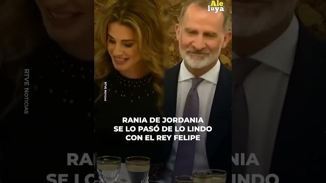 Letizia estalla de celos cuando ve la complicidad entre Rania de Jordania y Felipe.#reinaletizia Letizia estalla de celos cuando ve la complicidad entre Rania de Jordania y Felipe.#reinaletizia