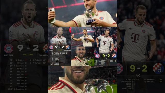 Bayern Munich 9-2 Dinamo Zagreb match highlights Bayern Munich 9-2 Dinamo Zagreb match highlights