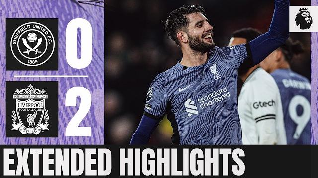 Extended Highlights | van Dijk Goal Milestone & Szoboszlai Finish! | Sheffield United 0-2 Liverpool Extended Highlights | van Dijk Goal Milestone & Szoboszlai Finish! | Sheffield United 0-2 Liverpool
