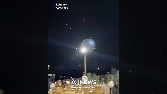 Iranian missiles light up sky during wedding in Lebanon Iranian missiles light up sky during wedding in Lebanon