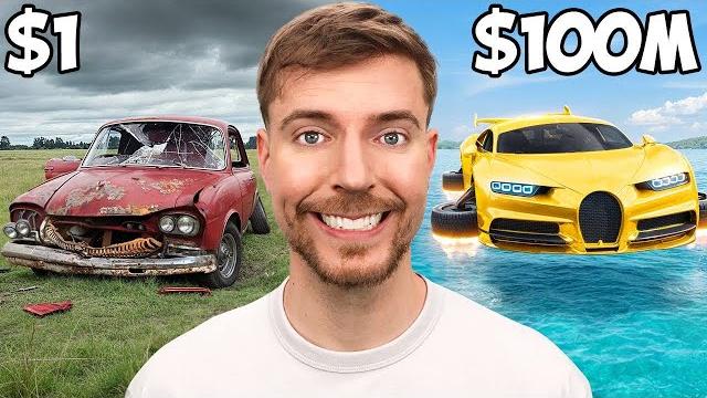 Машина за $1 Vs $100,000,000 Машина за $1 Vs $100,000,000