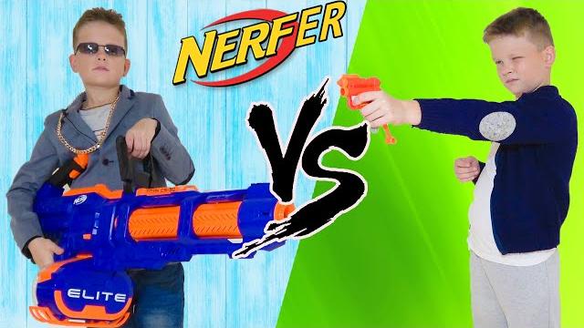 Богатый НЕРФЕР VS Бедный НЕРФЕР. Скетч от Брос Шоу Богатый НЕРФЕР VS Бедный НЕРФЕР. Скетч от Брос Шоу