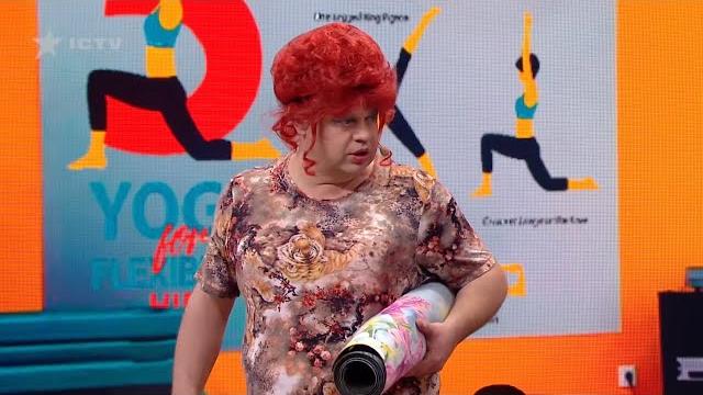 Хабалка на йоге! Её сравнили с атомной бомбой | Юмор ICTV Хабалка на йоге! Её сравнили с атомной бомбой | Юмор ICTV