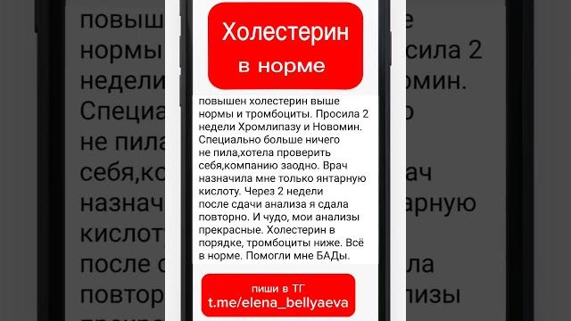 ХОЛЕСТЕРИН В НОРМЕ ХОЛЕСТЕРИН В НОРМЕ