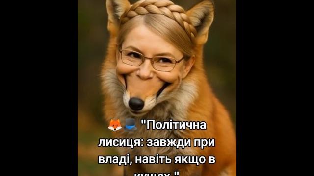Узнаёте лису и знаменитую косу? #shorts #украина #украинцы #тимошенко #usa #политика #выборы Узнаёте лису и знаменитую косу? #shorts #украина #украинцы #тимошенко #usa #политика #выборы