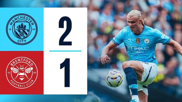 Highlights! Man City 2-1 Brentford | Haaland stings the Bees with decisive winning double. Highlights! Man City 2-1 Brentford | Haaland stings the Bees with decisive winning double.